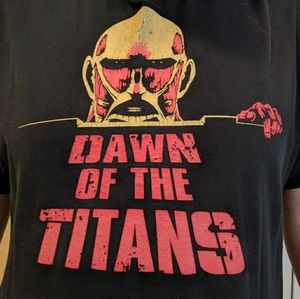 Dawn of the Titans anime horror zombie mash up